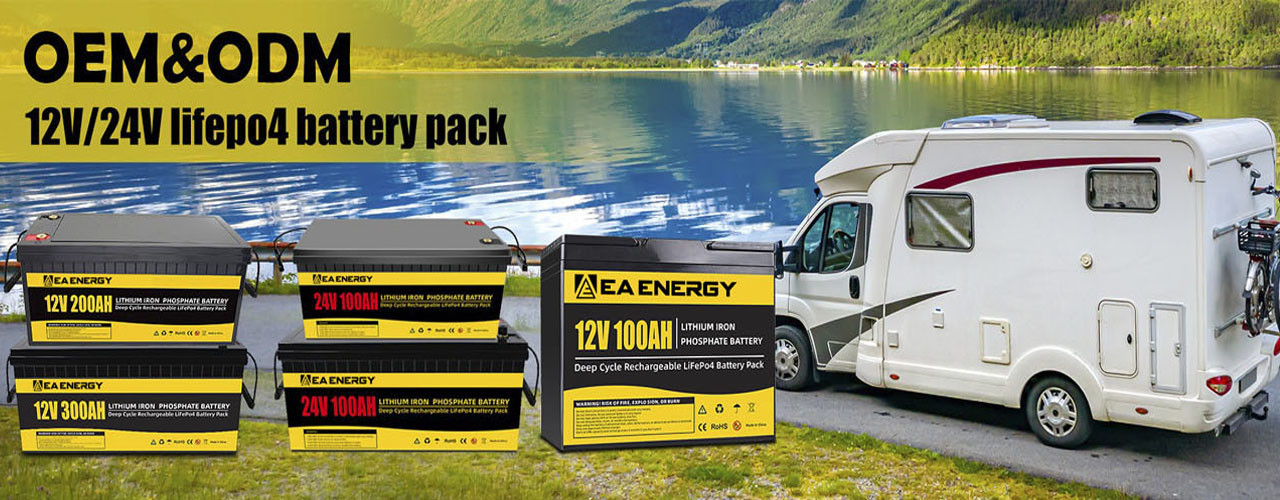 12V 24V аккумуляторные батареи LiFePO4