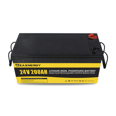 8S2P 24V 200Ah LiFePO4 Battery Pack For Solar Storage RV Camper Marine