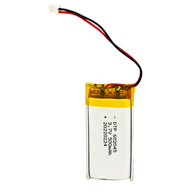 3.7V 500mAh 602045 Lithium Ion Polymer Battery For Mobile Devices